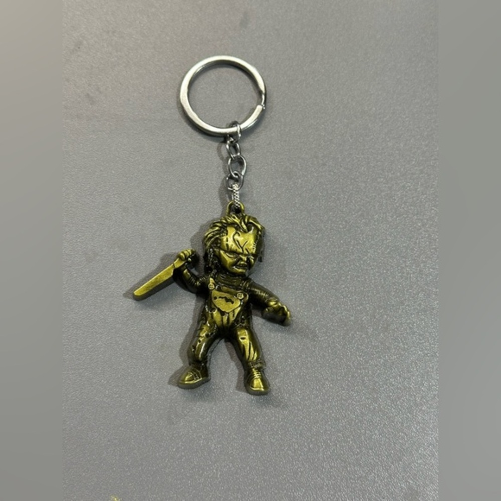 NEW keychain bag purse charm novelty accessory horror metal